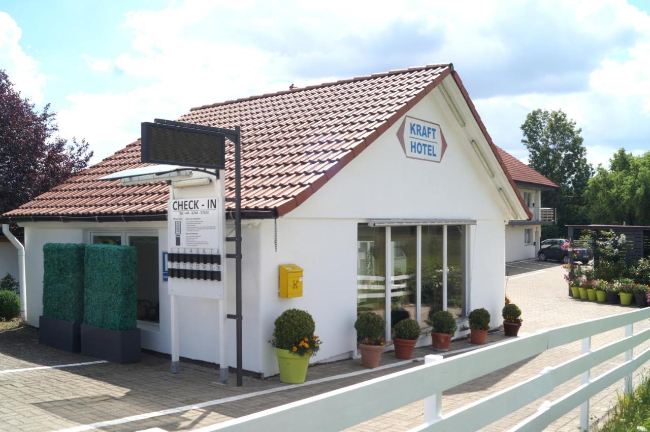 Kraft Hotel - Kontaktloser Check-in! Gundersheim Exterior foto